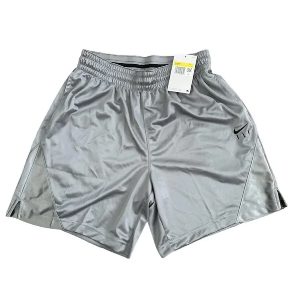 Women’s Small Fly Nike Basketball Shorts-NWT gray - Picture 4 of 7